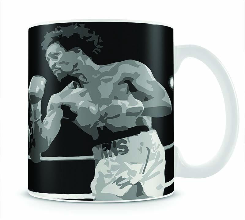 Hagler vs Hearns Mug - Canvas Art Rocks - 1