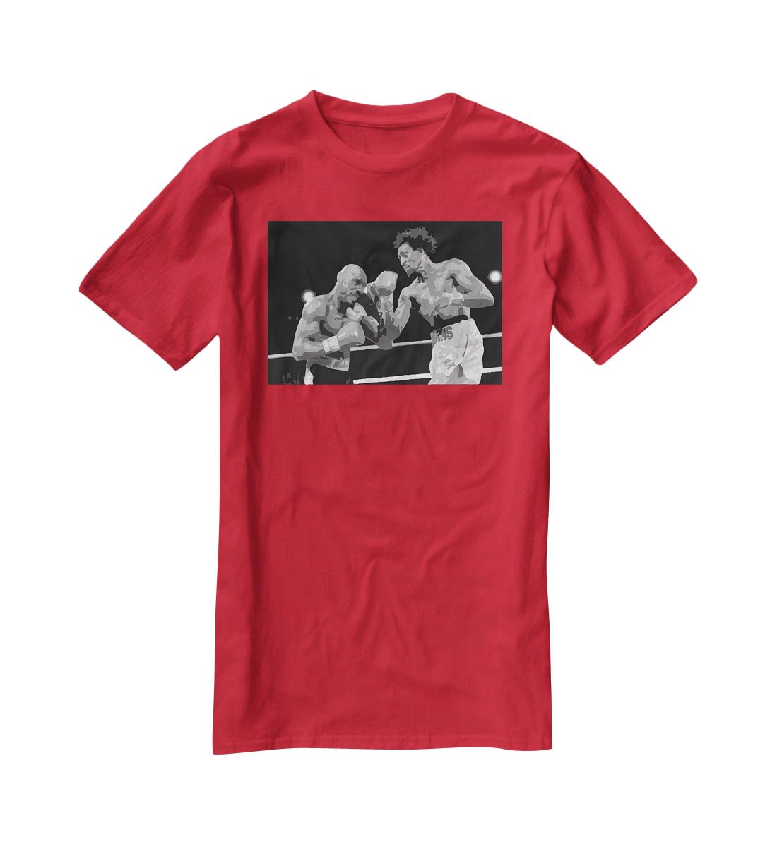 Hagler vs Hearns T-Shirt - Canvas Art Rocks - 4