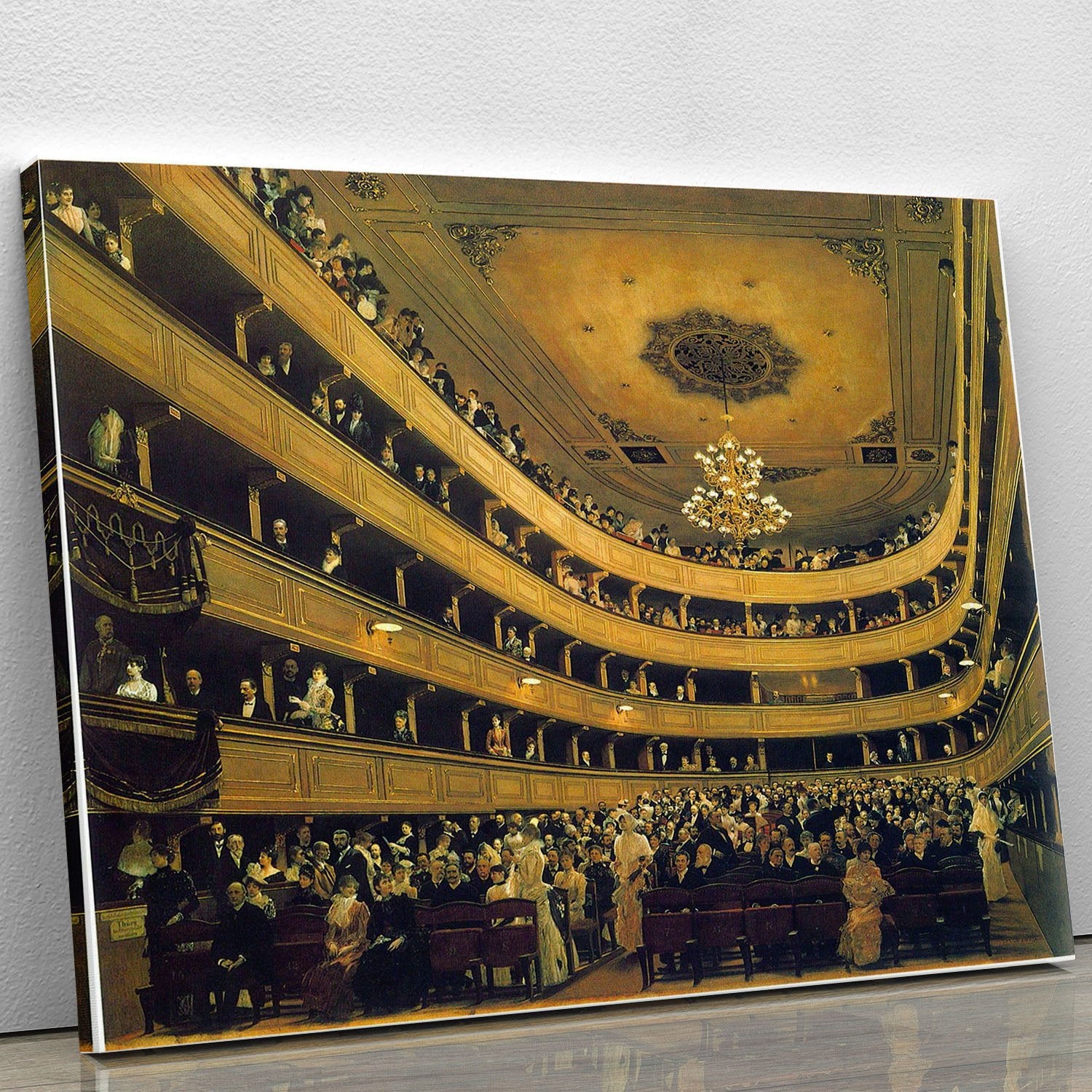Hall by Klimt Canvas Print or Poster
