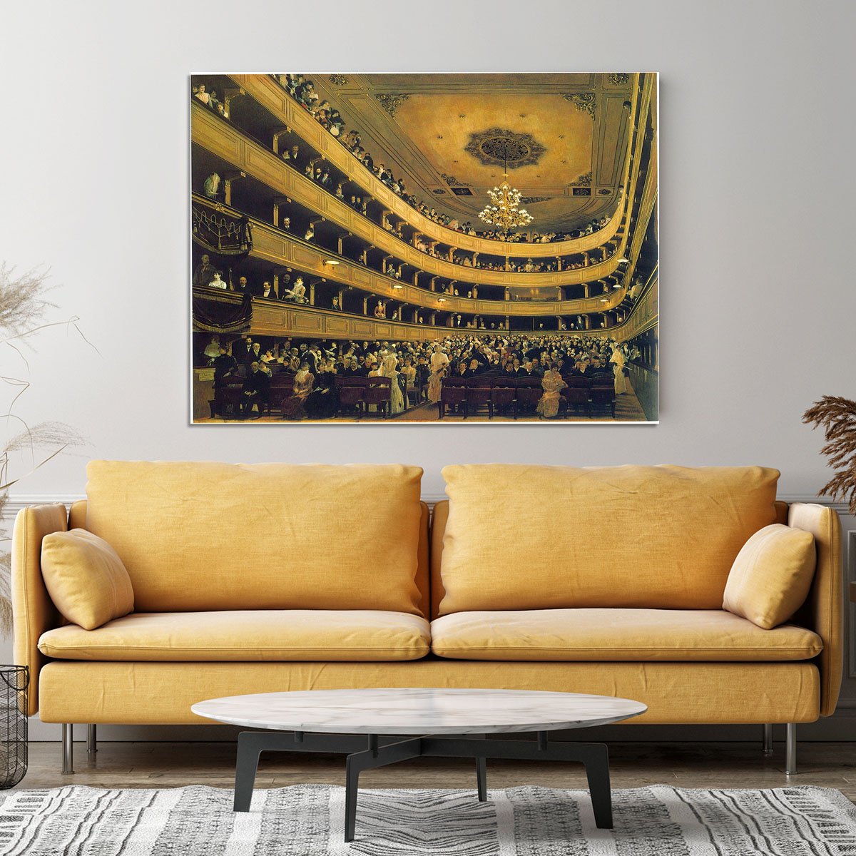 Hall by Klimt Canvas Print or Poster