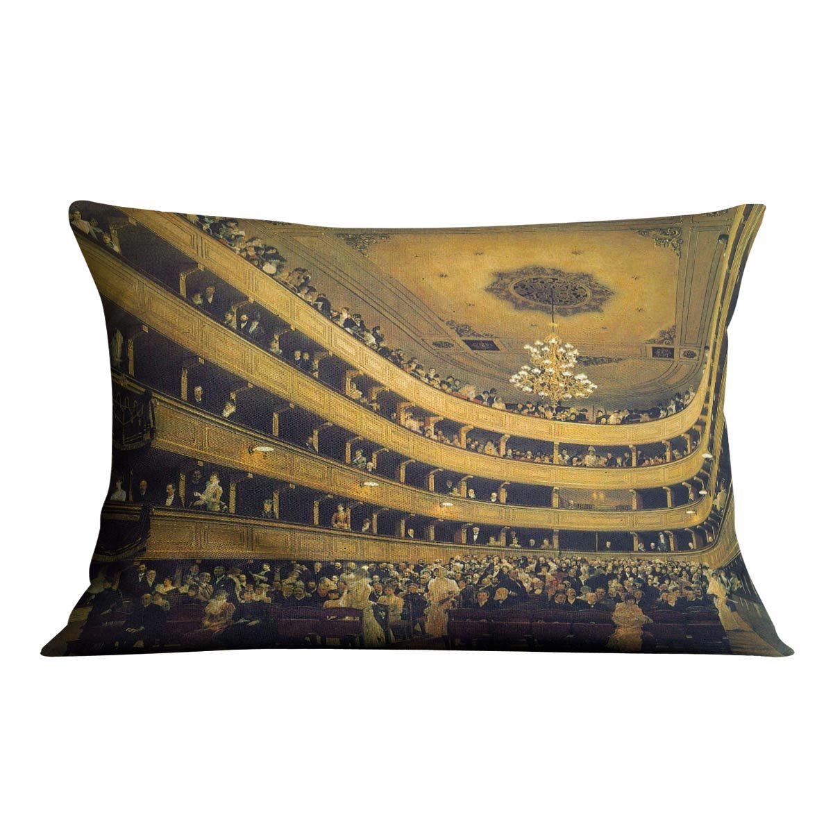 Hall by Klimt Throw Pillow