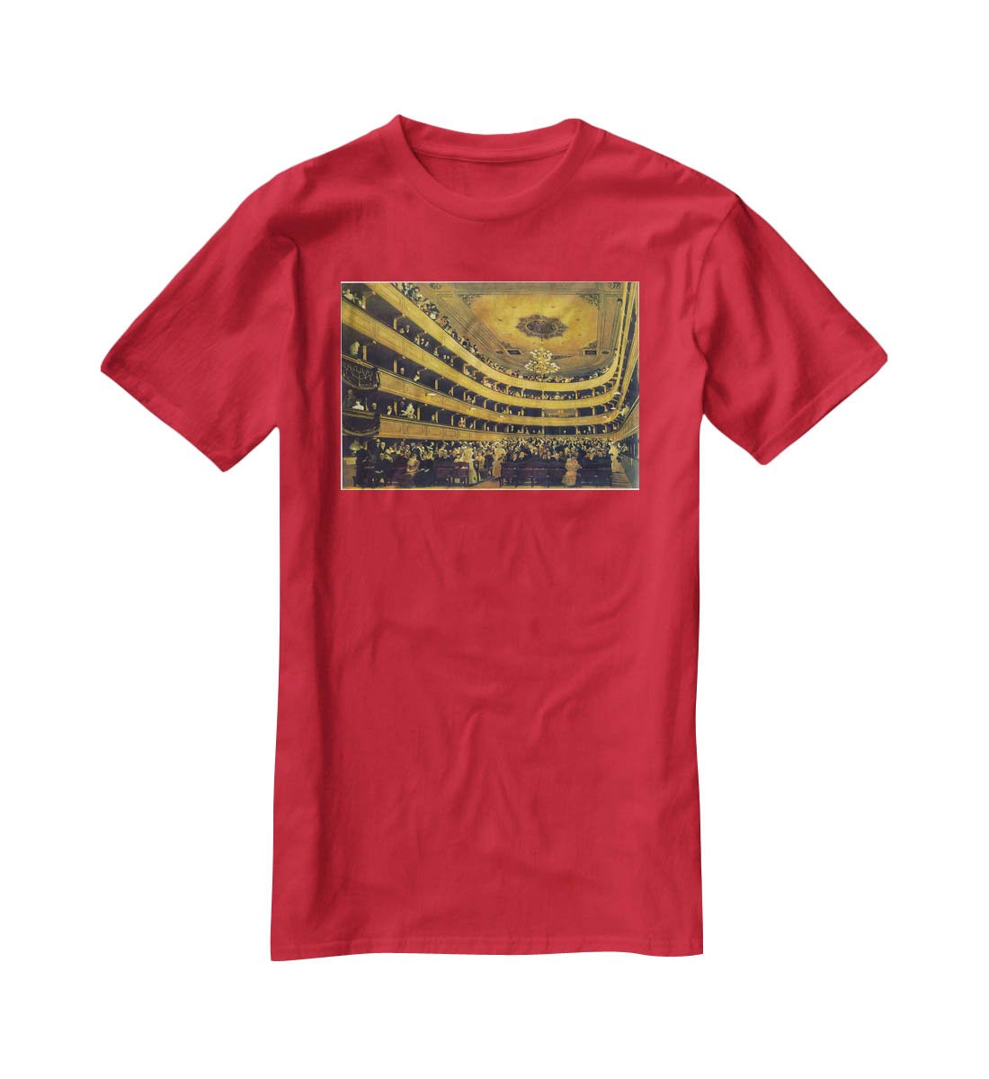 Hall by Klimt T-Shirt - Canvas Art Rocks - 4