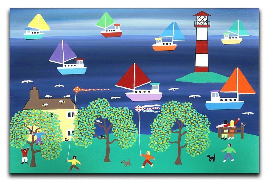Happy days by Gordon Barker Canvas Print or Poster - Canvas Art Rocks - 1
