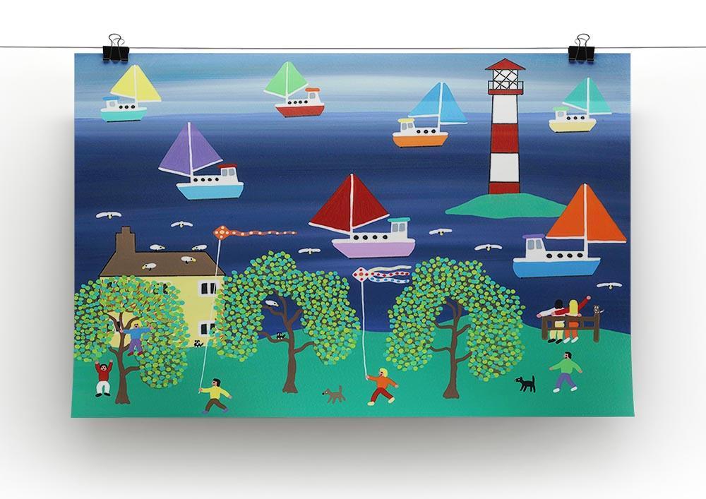 Happy days by Gordon Barker Canvas Print or Poster - Canvas Art Rocks - 2