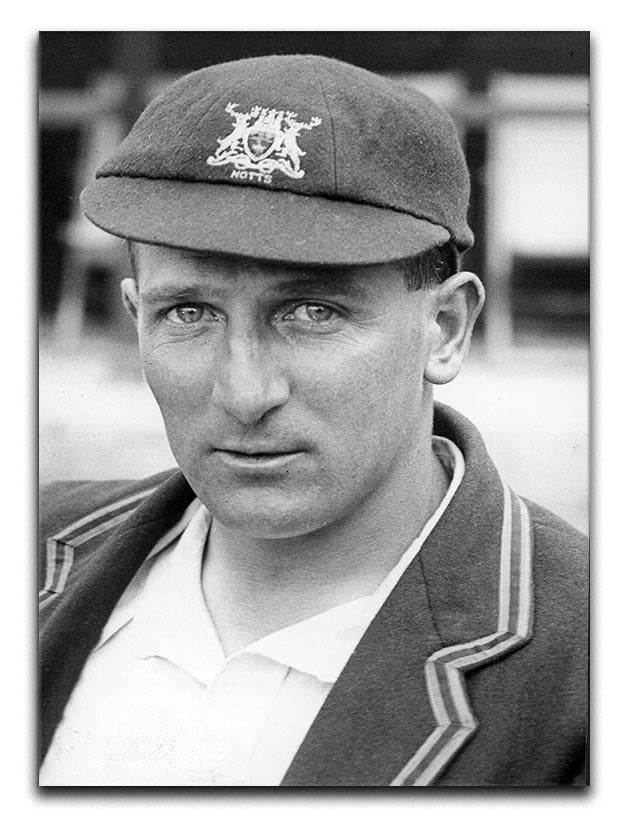 Harold Larwood, cricketer Canvas Print or Poster - Canvas Art Rocks - 1