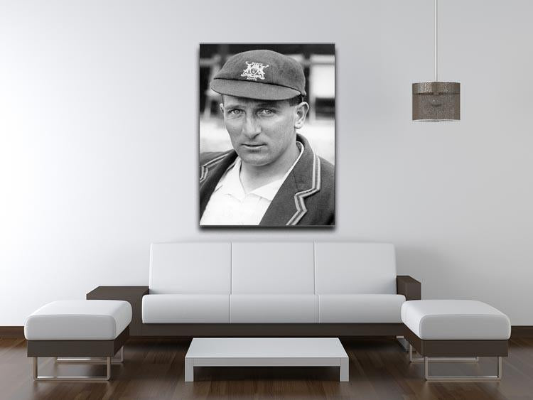 Harold Larwood, cricketer Canvas Print or Poster - Canvas Art Rocks - 4