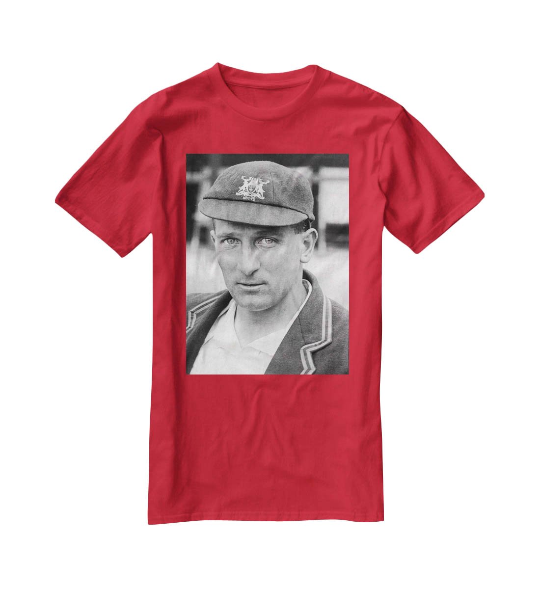 Harold Larwood, cricketer T-Shirt - Canvas Art Rocks - 4