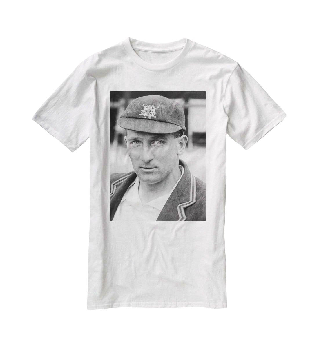 Harold Larwood, cricketer T-Shirt - Canvas Art Rocks - 5