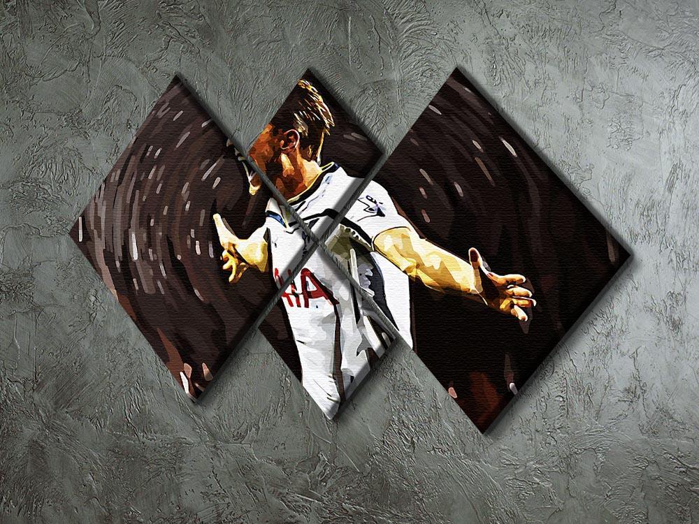 Harry Kane 4 Square Multi Panel Canvas - Canvas Art Rocks - 2