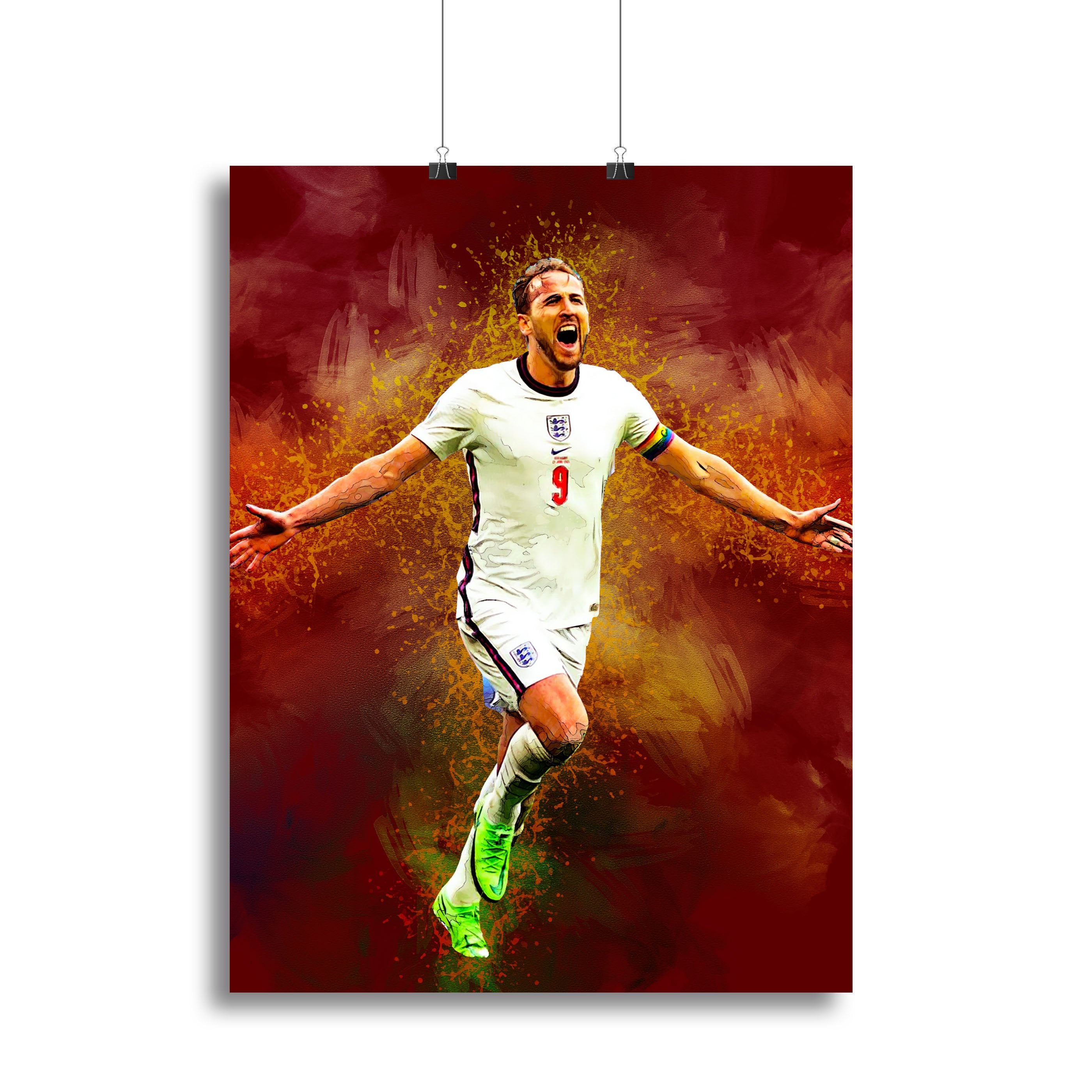 Harry Kane England V Germany Canvas Print or Poster