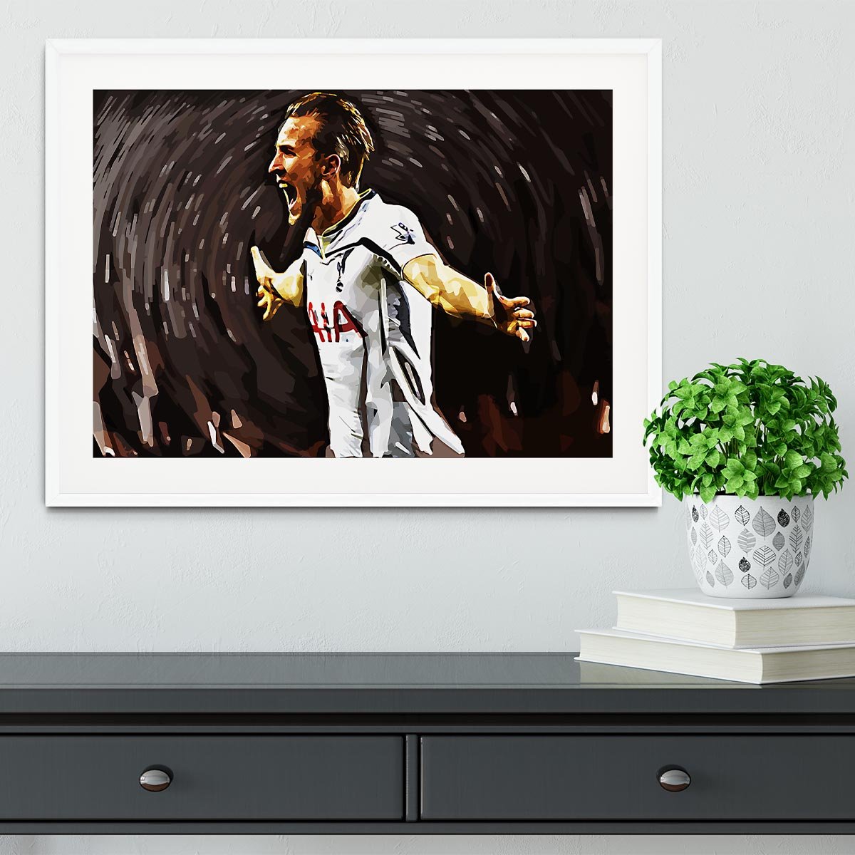 Harry Kane Framed Print - Canvas Art Rocks - 5