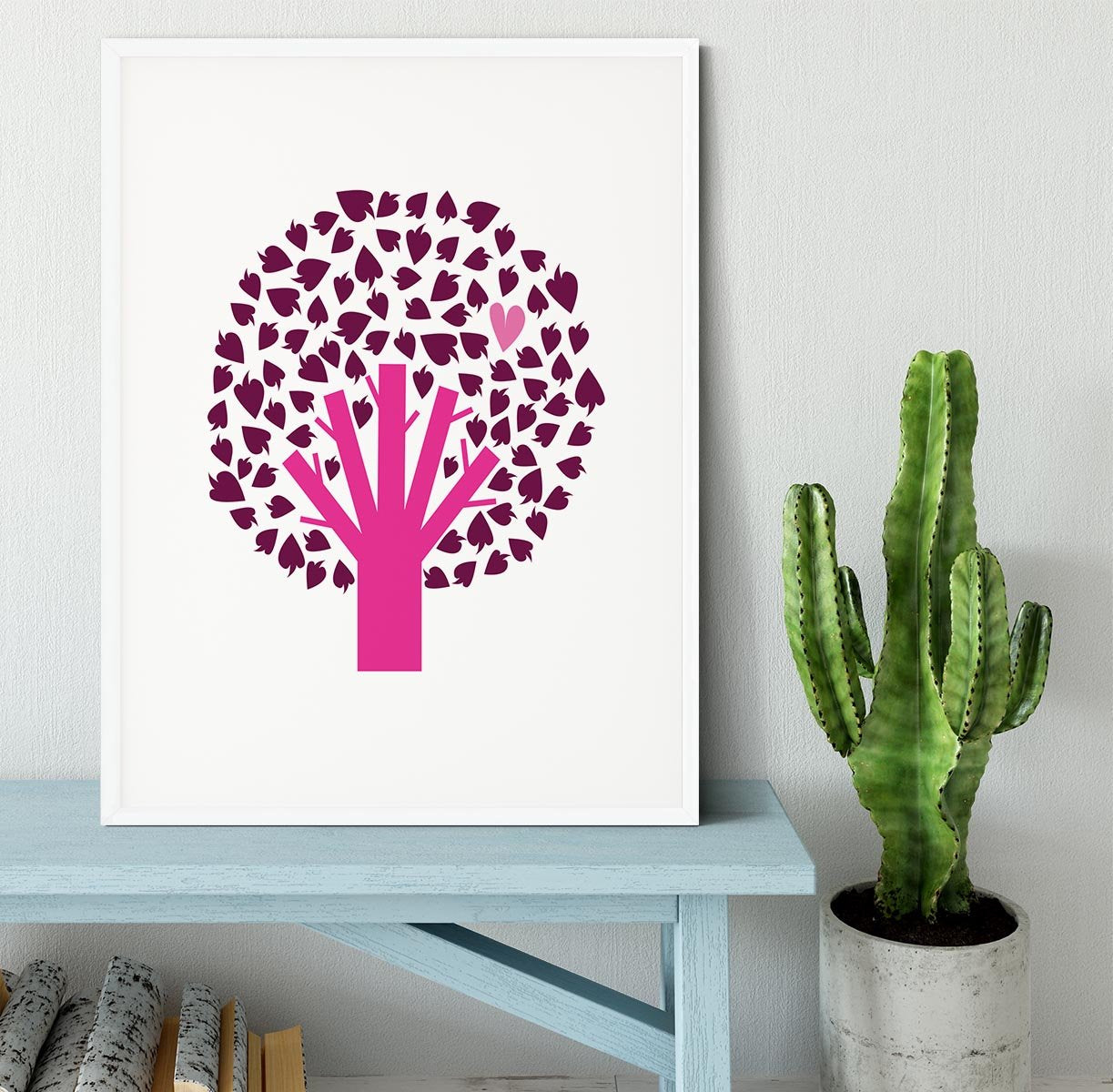 Heart Tree Framed Print - Canvas Art Rocks - 5