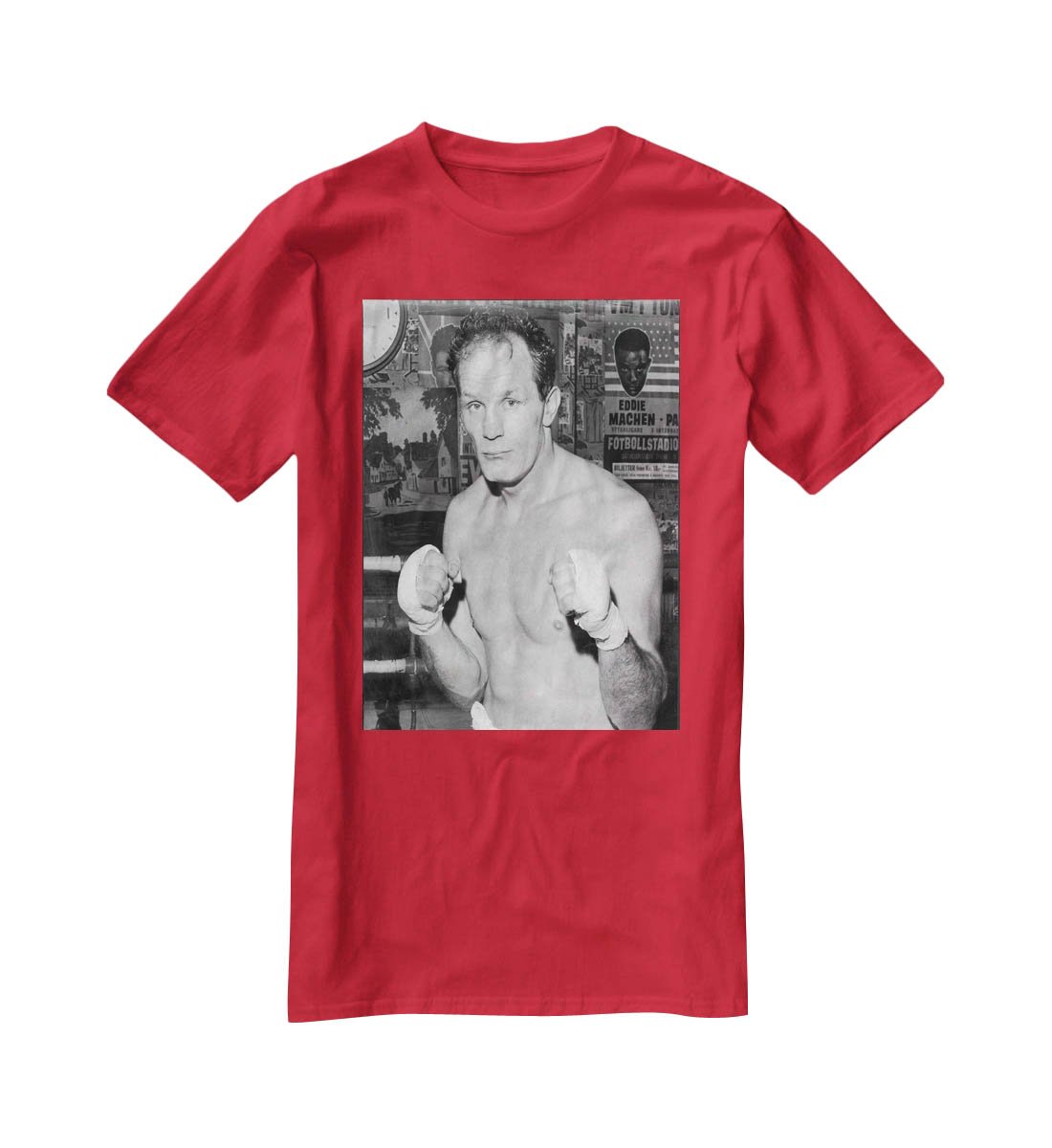 Henry Cooper boxer T-Shirt - Canvas Art Rocks - 4