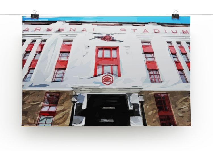 Highbury Stadium Print - Canvas Art Rocks - 2