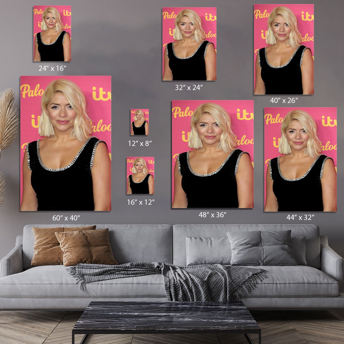Holly Willoughby Canvas Print or Poster