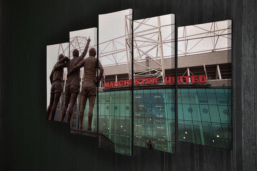 Holy Trinity Old Trafford 5 Split Panel Canvas - Canvas Art Rocks - 2