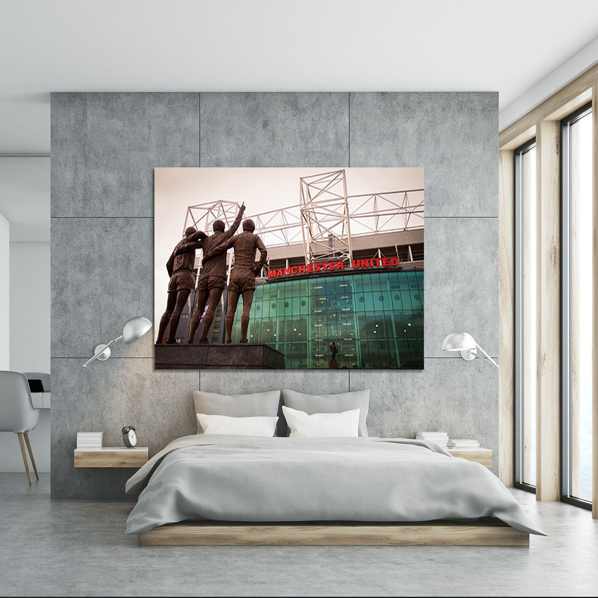 Holy Trinity Old Trafford Canvas Print or Poster