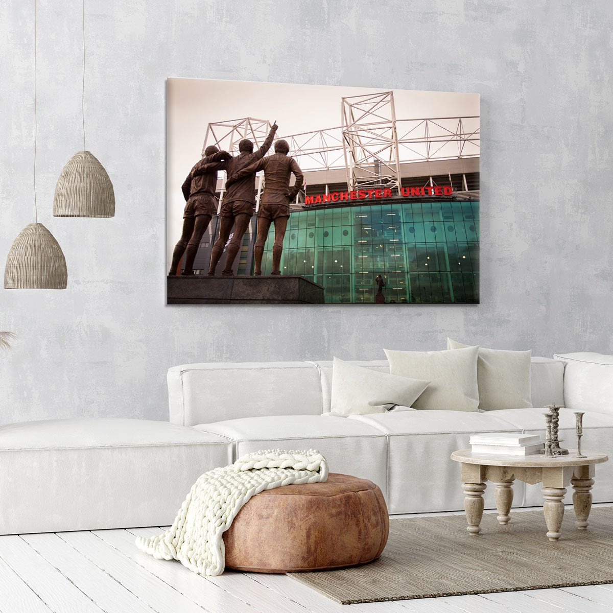 Holy Trinity Old Trafford Canvas Print or Poster