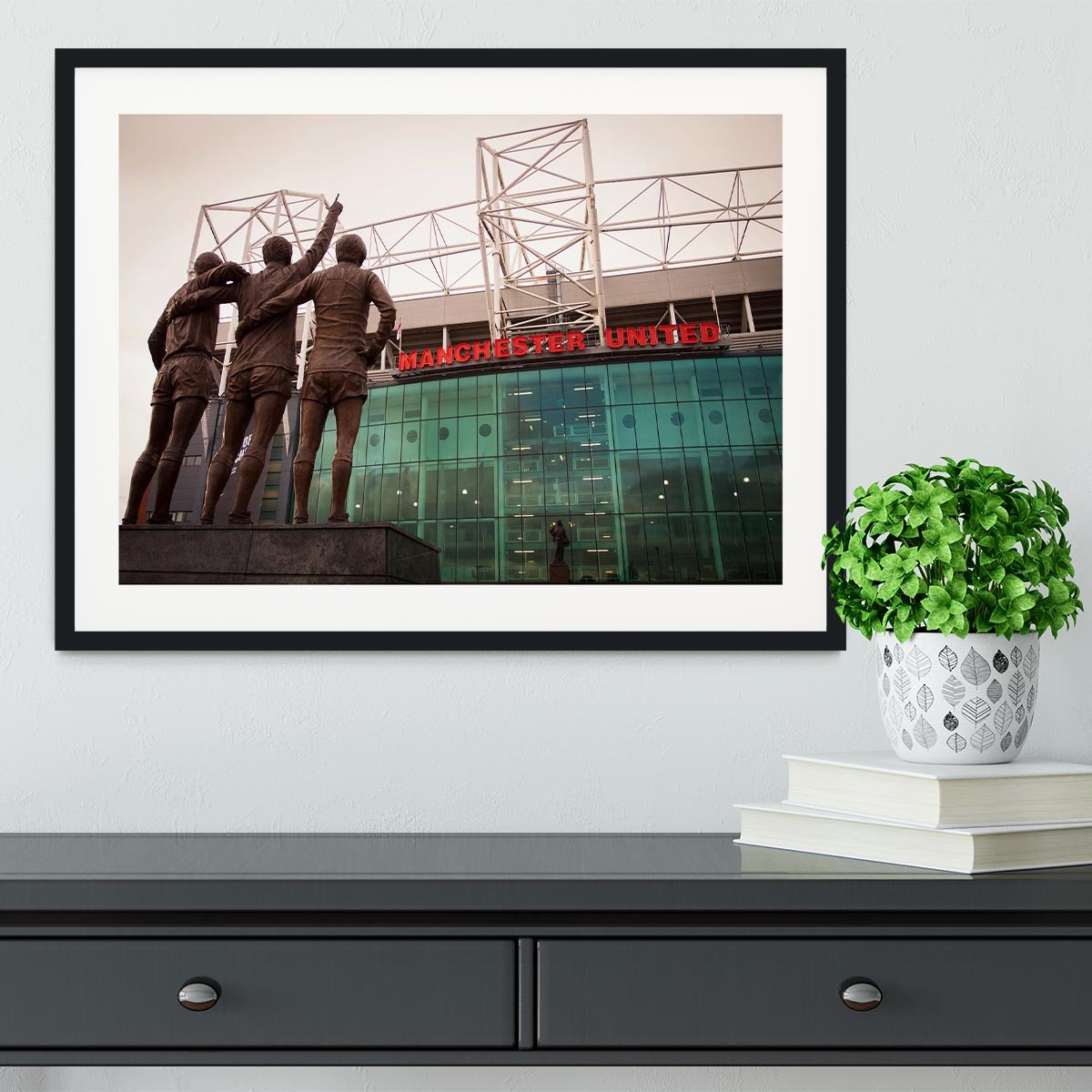 Holy Trinity Old Trafford Framed Print - Canvas Art Rocks - 1