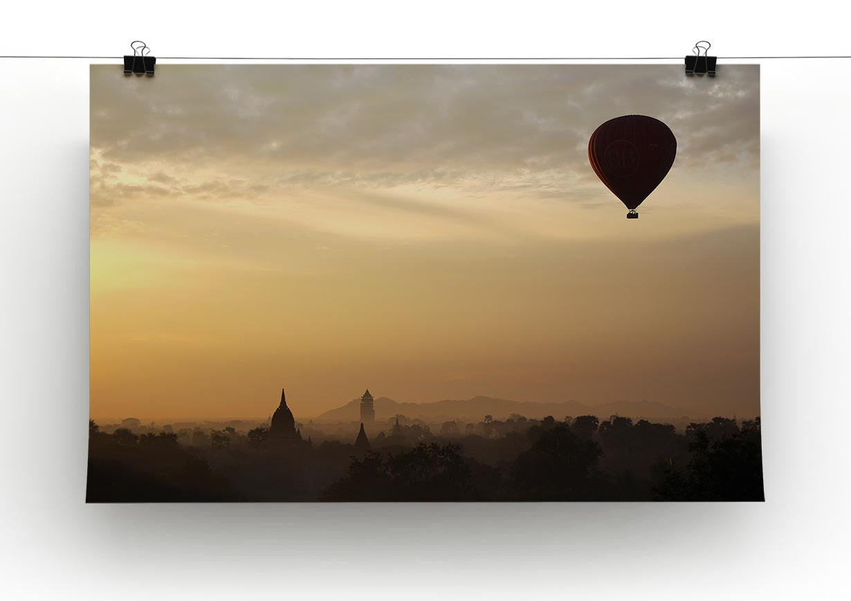 Hot Air Balloon Print - Canvas Art Rocks - 2