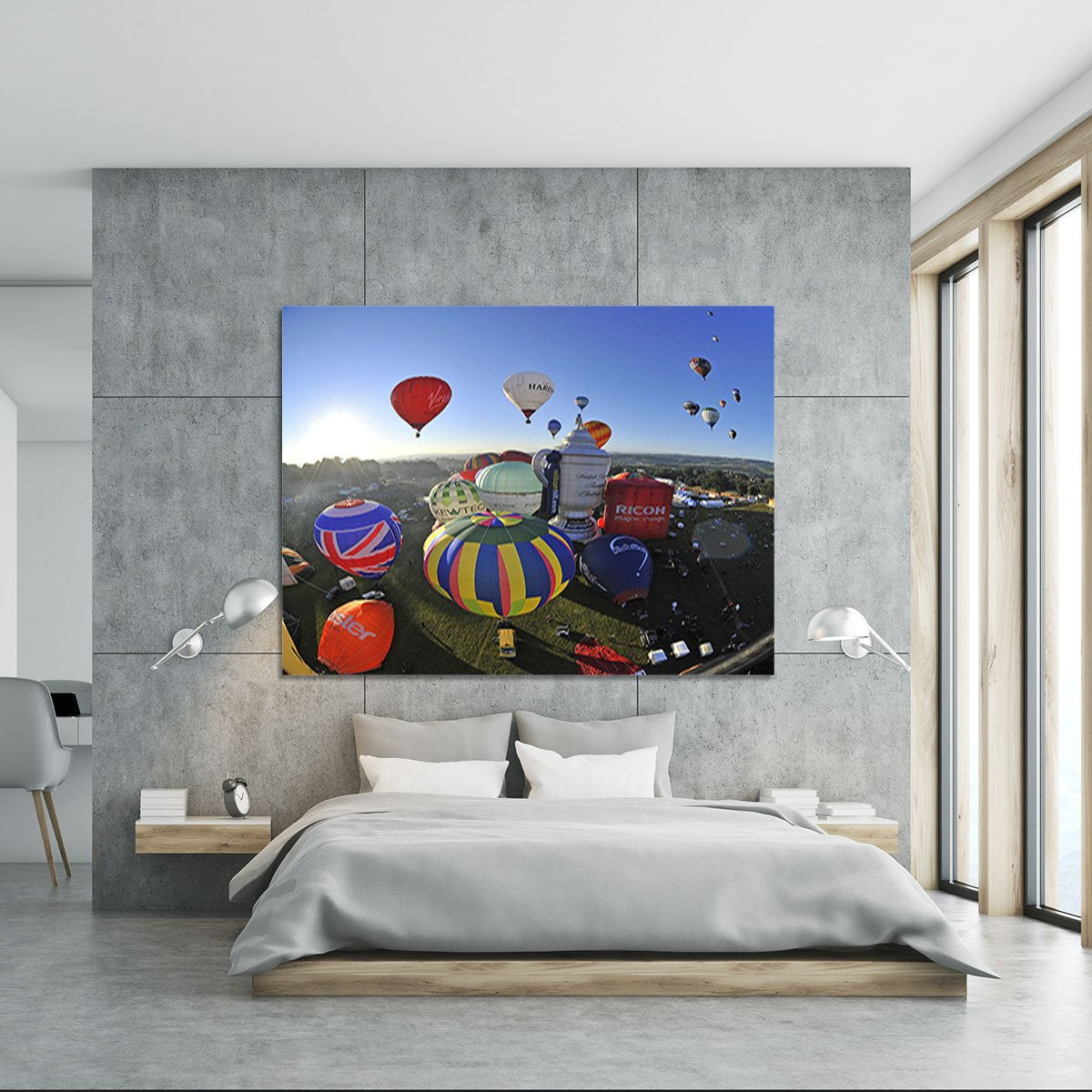 Hot Air Balloons Bristol Canvas Print or Poster