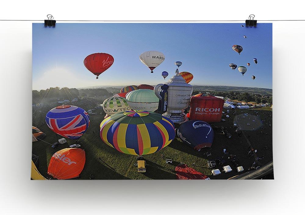 Hot Air Balloons Bristol Canvas Print or Poster - Canvas Art Rocks - 2