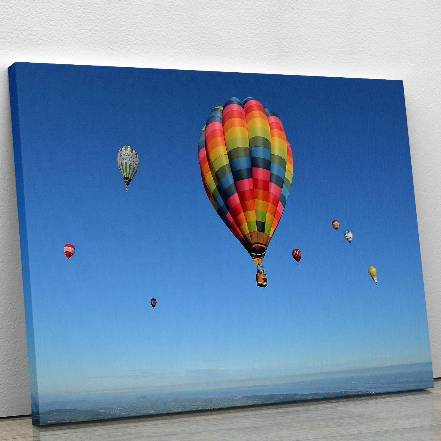 Hot Air Balloons in the sky Canvas Print or Poster