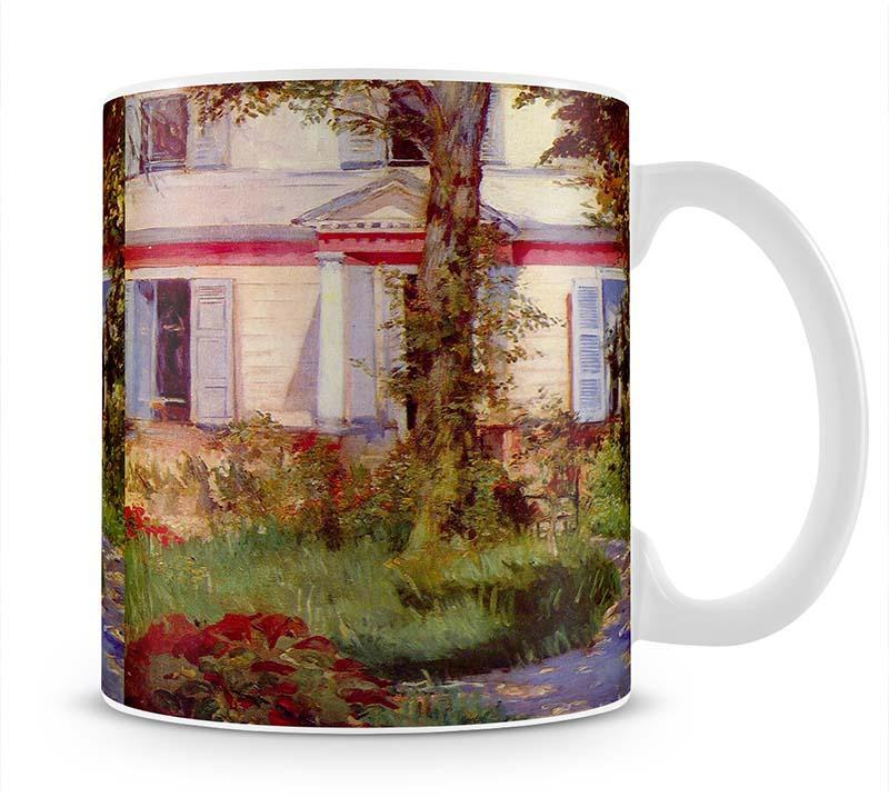 House in Rueil by Edouard Manet Mug - Canvas Art Rocks - 1