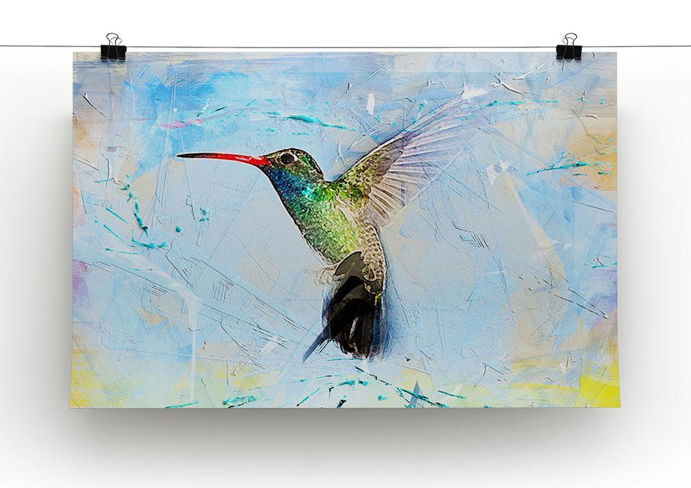 Humming Bird Painting Canvas Print or Poster - Canvas Art Rocks - 2