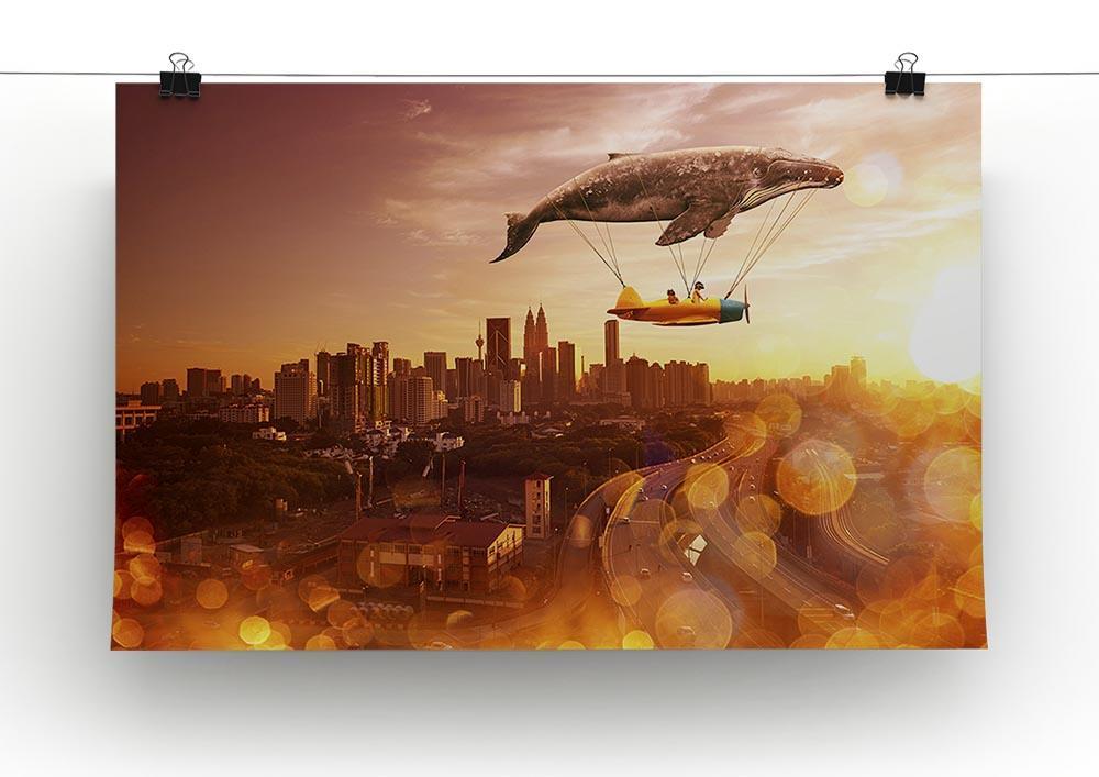 I belive i can fly Canvas Print or Poster - Canvas Art Rocks - 2