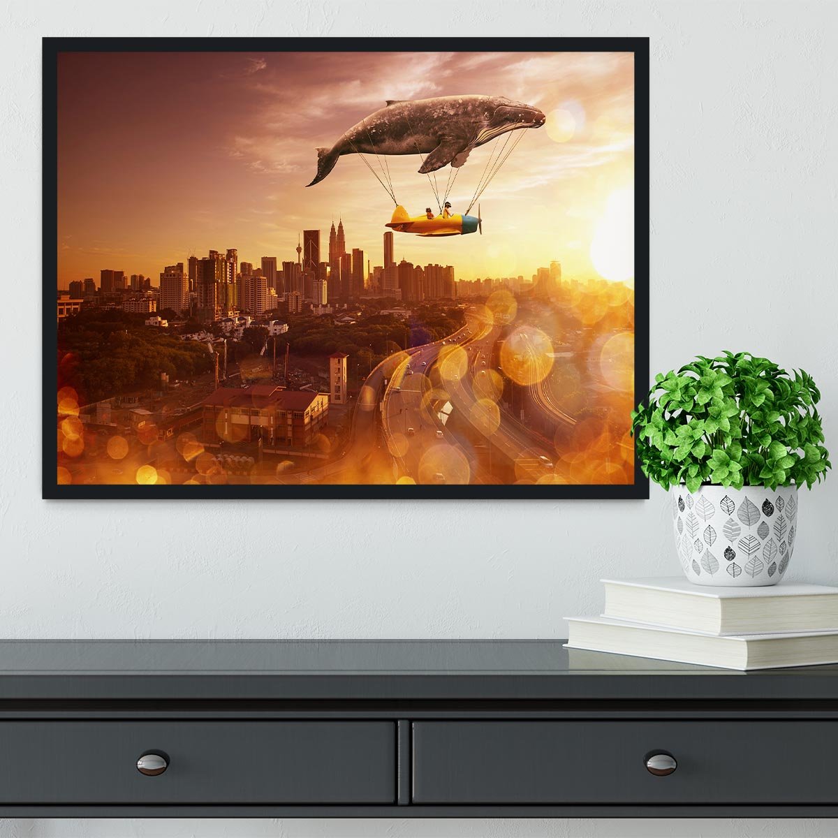 I belive i can fly Framed Print - Canvas Art Rocks - 2