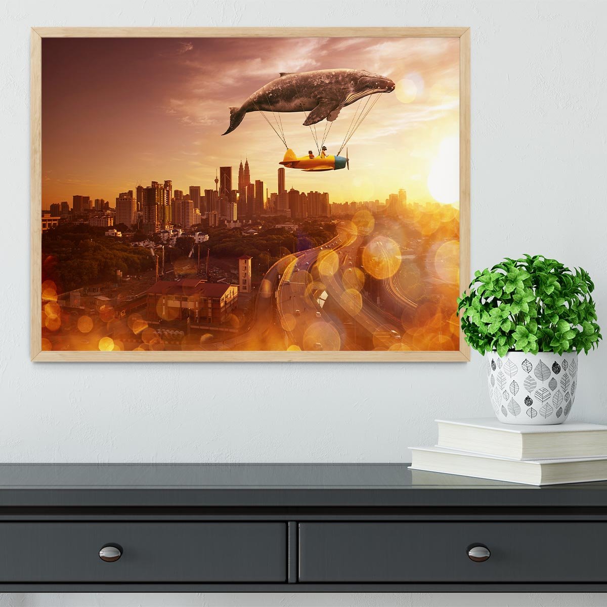 I belive i can fly Framed Print - Canvas Art Rocks - 4