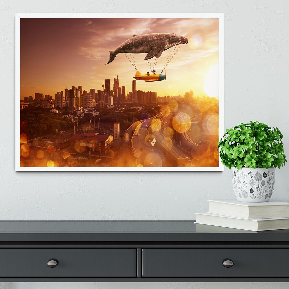 I belive i can fly Framed Print - Canvas Art Rocks -6