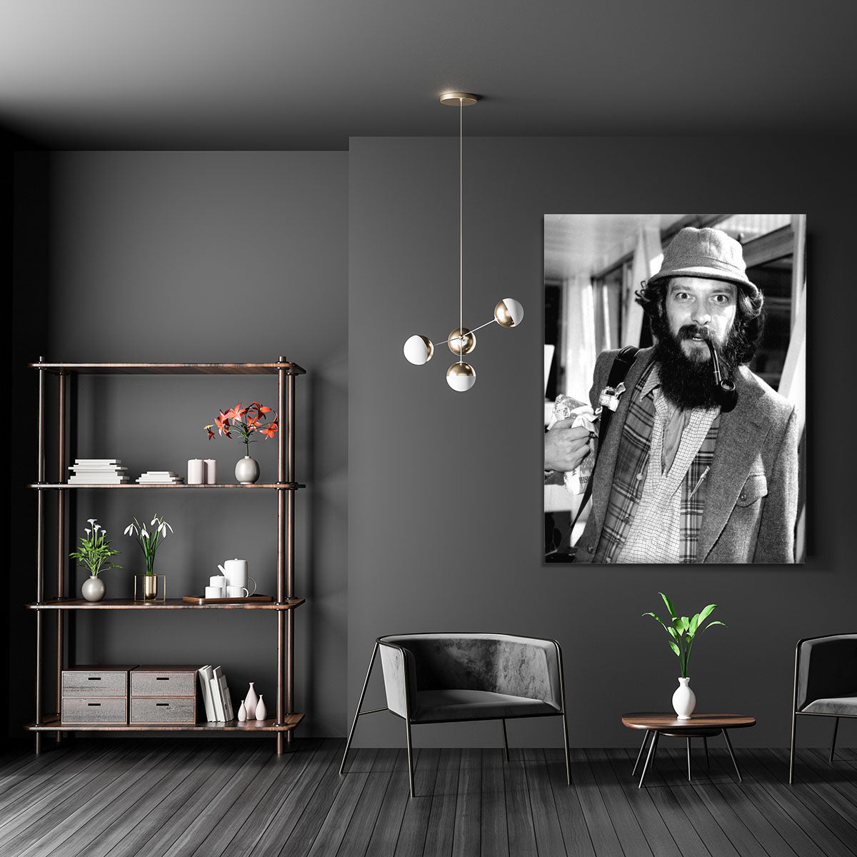 Ian Anderson of Jethro Tull Canvas Print or Poster - Canvas Art Rocks - 5