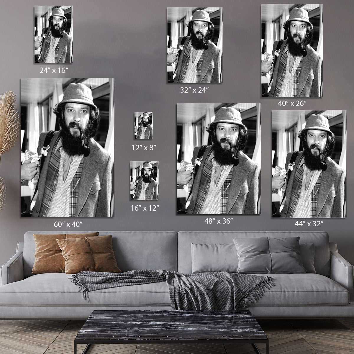 Ian Anderson of Jethro Tull Canvas Print or Poster - Canvas Art Rocks - 7