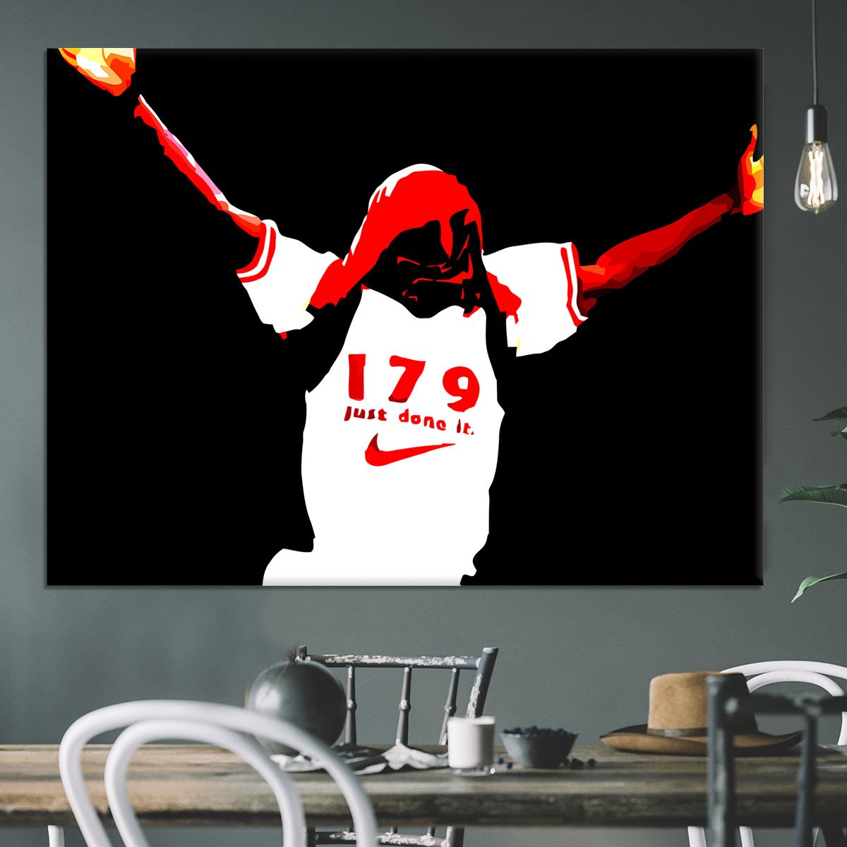 Ian Wright Canvas Print or Poster