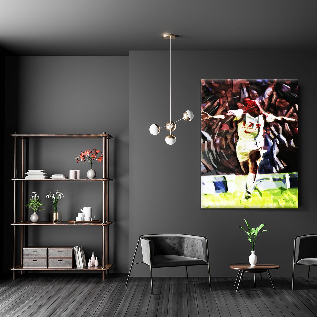 Ian Wright Just Done It Canvas Print or Poster