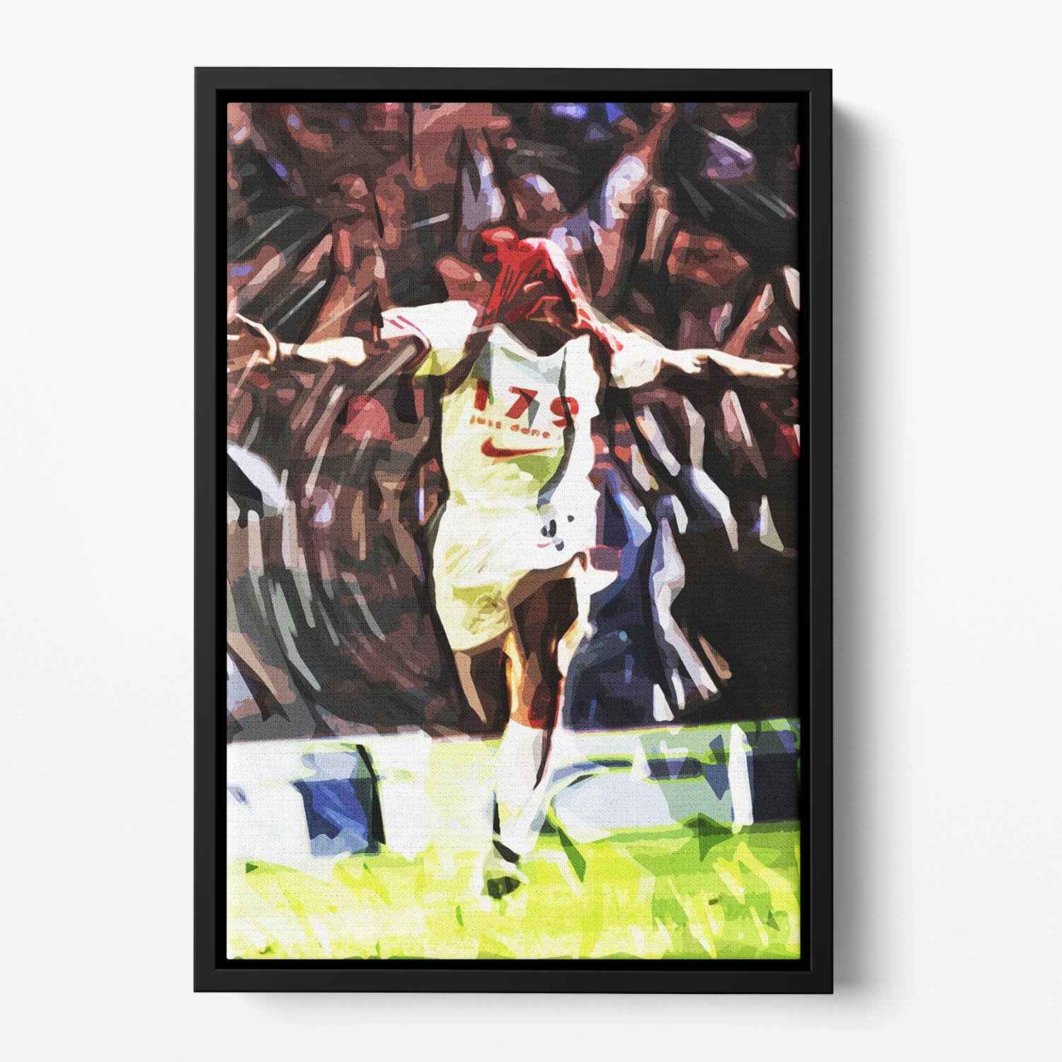 Ian Wright Just Done It Floating Framed Canvas
