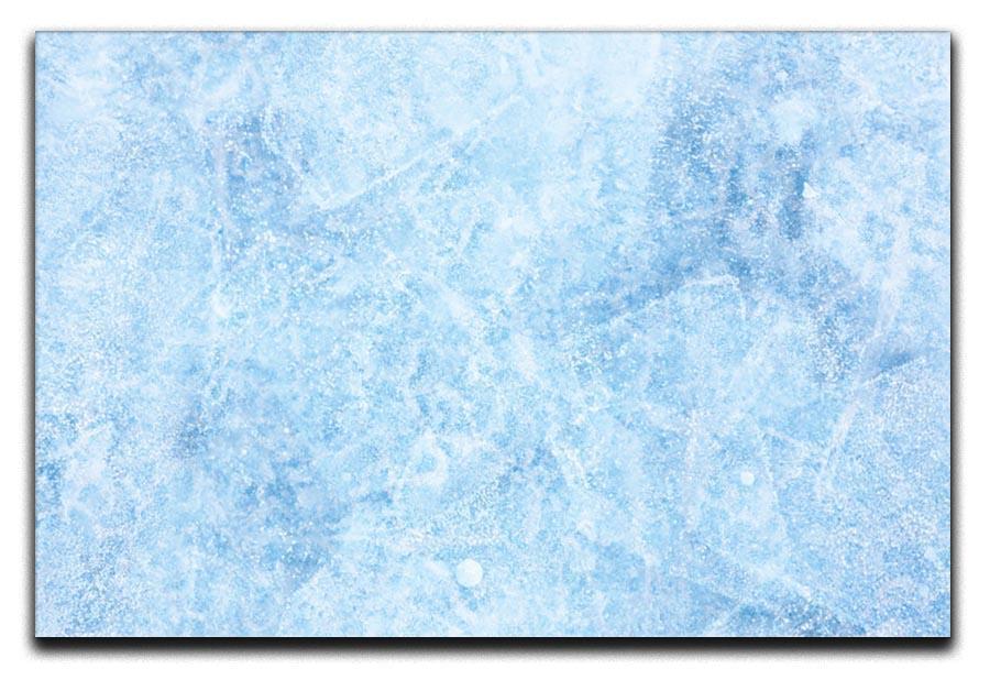 Ice of Baikal lake Canvas Print or Poster  - Canvas Art Rocks - 1