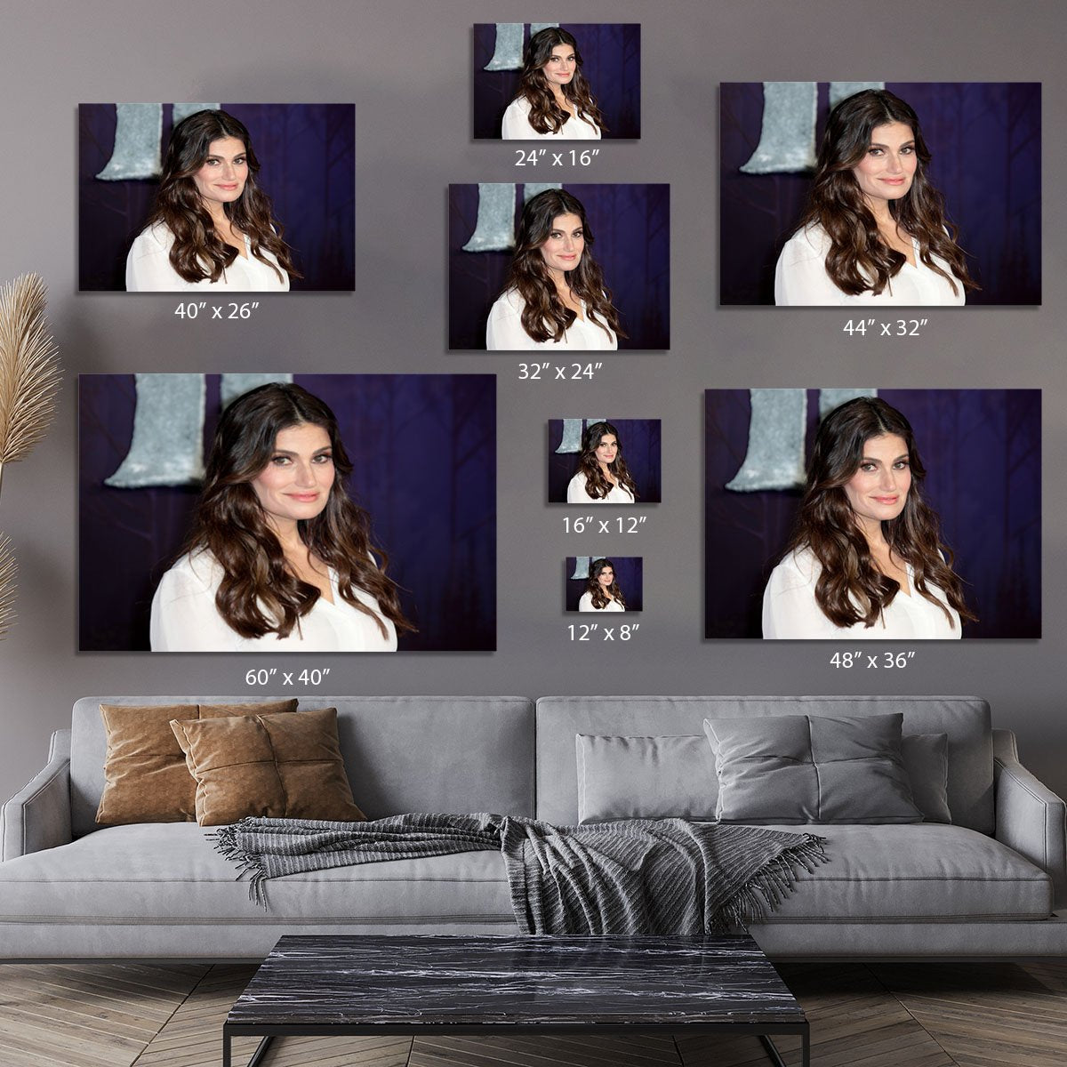 Idina Menzel Canvas Print or Poster