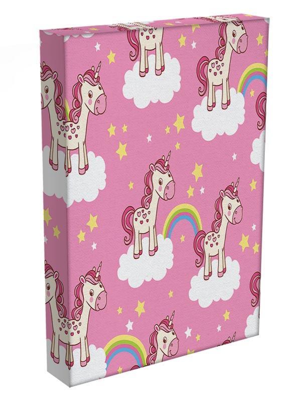 Illustration of horses in the clouds Canvas Print or Poster - Canvas Art Rocks - 3