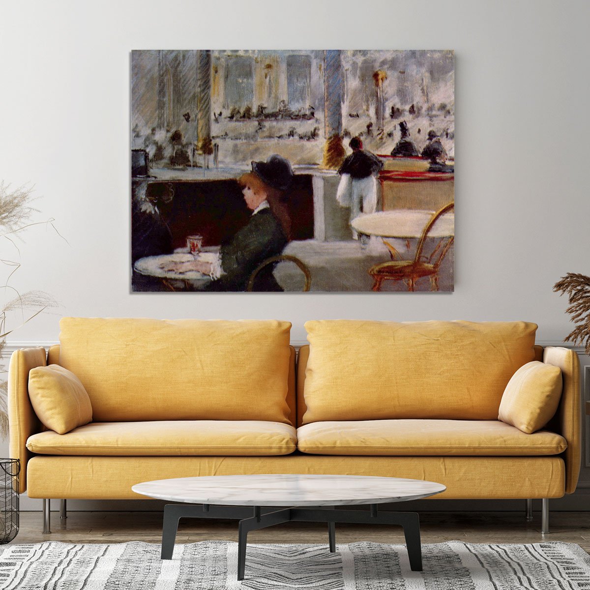 In Cafe 1 by Manet Canvas Print or Poster