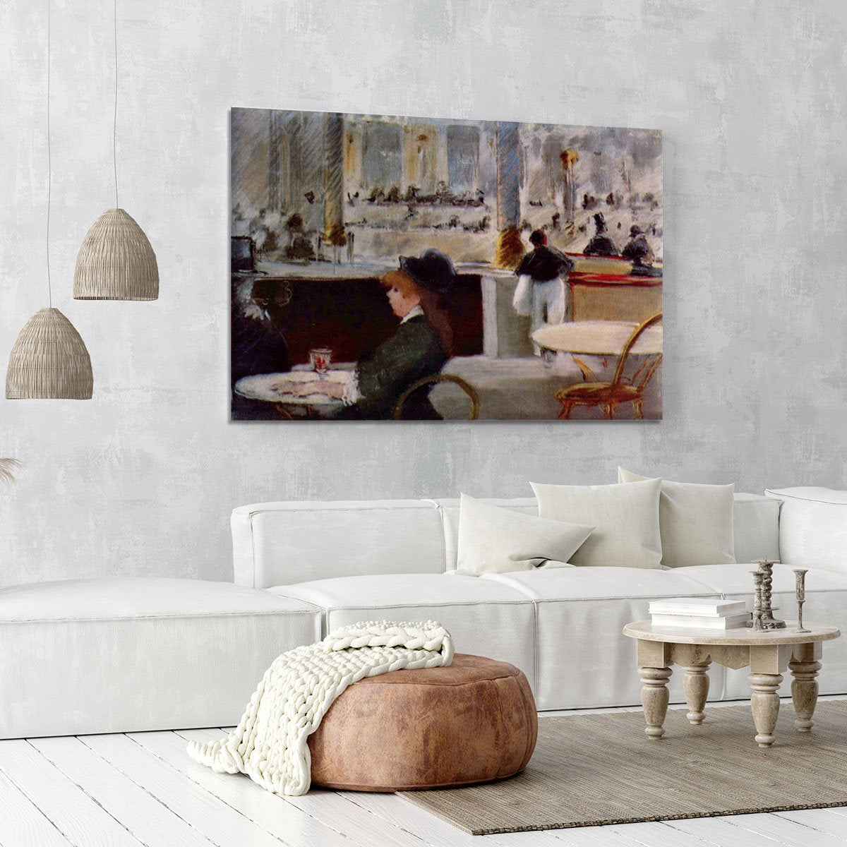 In Cafe 1 by Manet Canvas Print or Poster