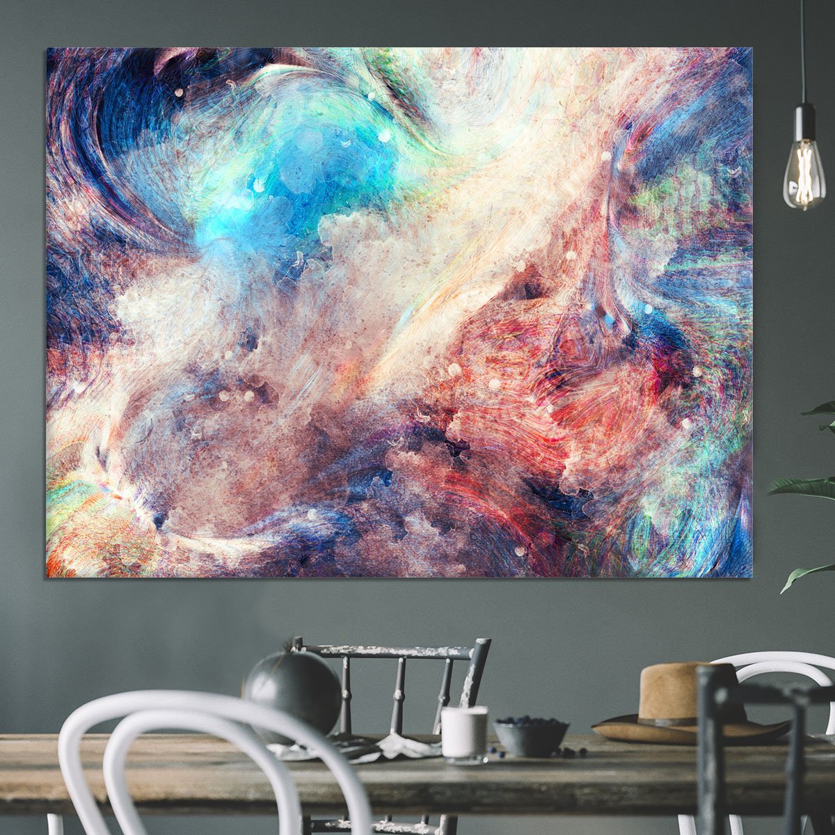 In The Beginging Canvas Print or Poster