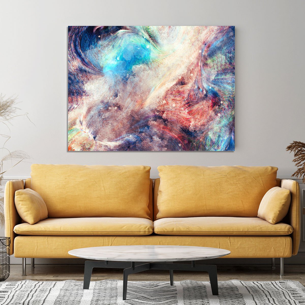 In The Beginging Canvas Print or Poster