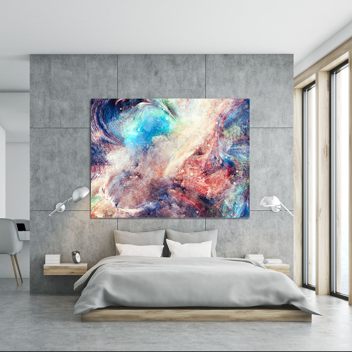 In The Beginging Canvas Print or Poster