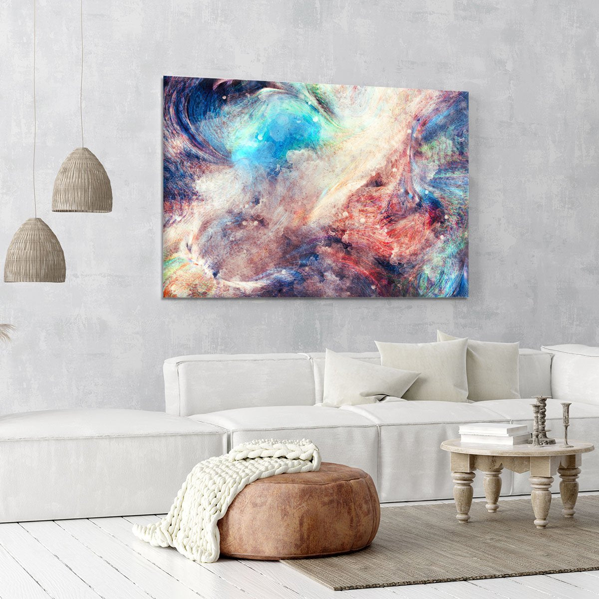 In The Beginging Canvas Print or Poster
