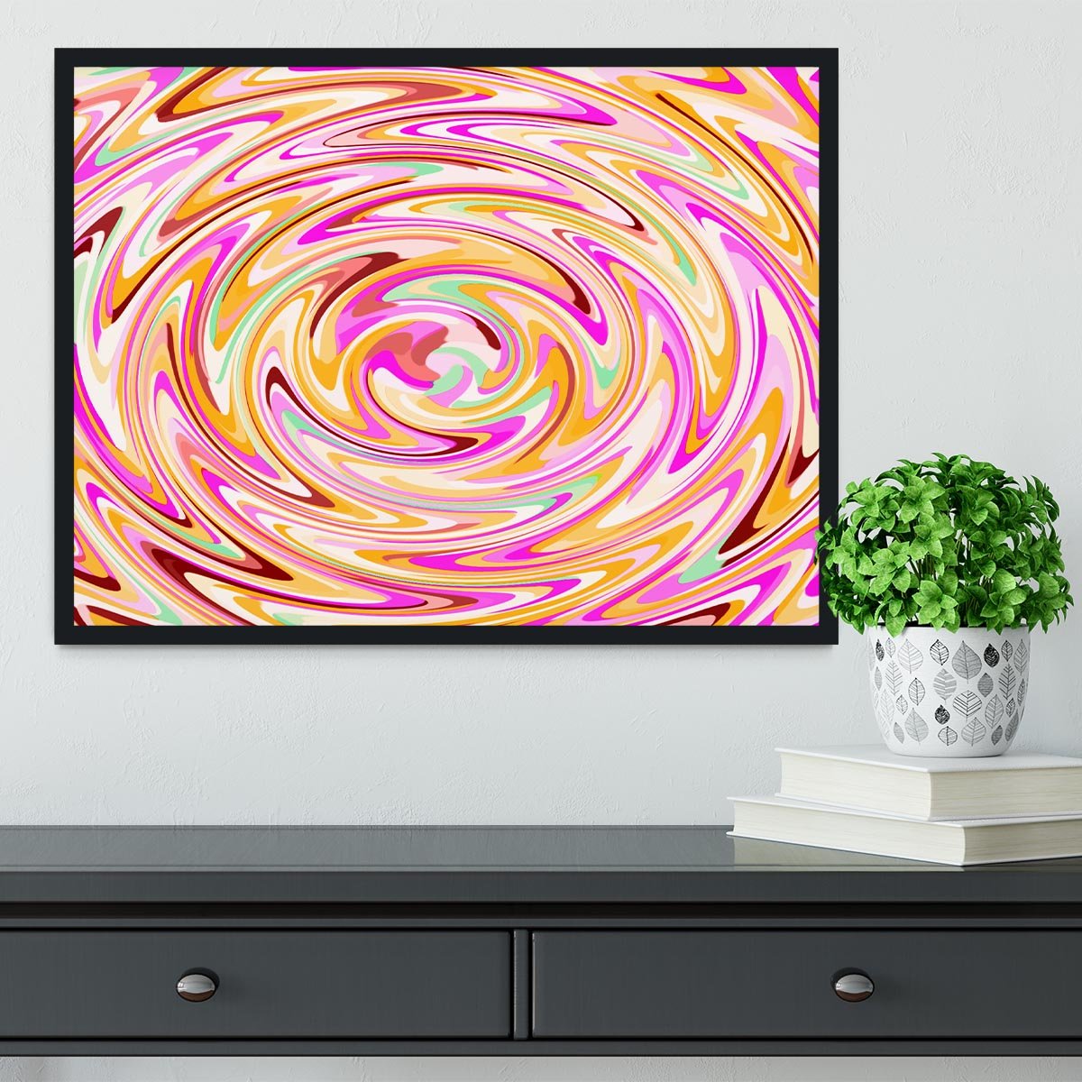 In The Mix Framed Print - Canvas Art Rocks - 2