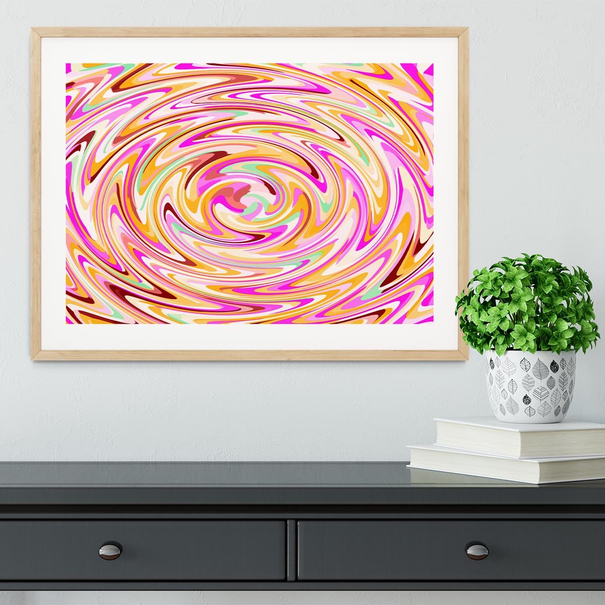 In The Mix Framed Print - Canvas Art Rocks - 3