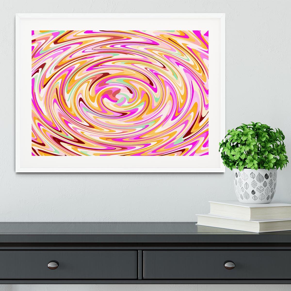 In The Mix Framed Print - Canvas Art Rocks - 5